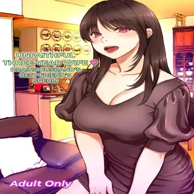 Unfaithful Wife of Three Years - Draining My Husband's Best Friend's Sperm [Original] manga cover