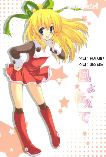 (C75) [Fukunoren (Yukiwo)] Kaze yo Tsutaete (Mega Man) (korean) manga cover
