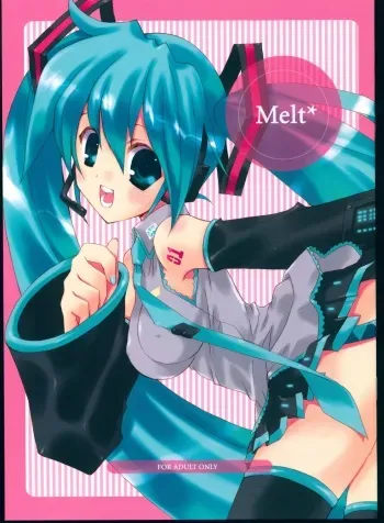 (THE VOC@LOiD M@STER 3) [Himegami (Nanase Aoi)] Melt* (VOCALOID) manga cover