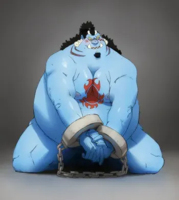 Jinbei doodles (One Piece) manga cover
