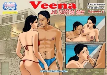 [Velamma] Veena 003 - Une Surprise Sexy [FR][Oasis-Scantrad] manga cover