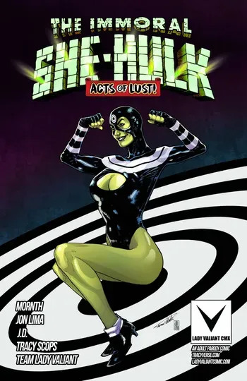 (Tracy Scops) She-Hulk - Acts of Lust(She-Hulk) manga cover