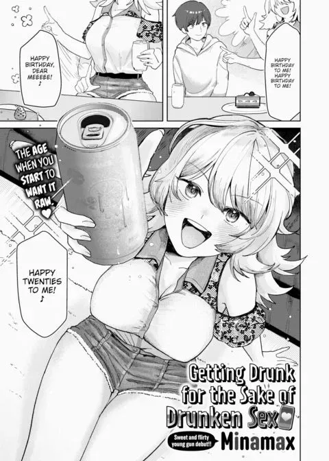 Getting Drunk for the Sake of Drunken Sex manga cover