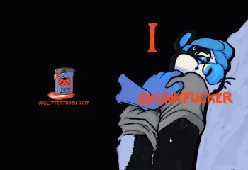 [Glittertooth] Skunkfucker I (Punky Snuffler Gets Cancelled) manga cover