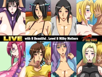 [FIRE TIGER] Live with 8 Beautiful, Lewd & Milky Mothers (Various) [English] manga cover