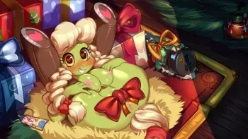 [Hallogreen] Hooves and Holly - Annie Smith (My Little Pony: Friendship is Magic) manga cover