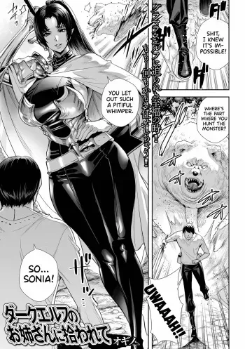 Dark Elf no Onee-san ni Hirowarete | I Was Picked Up By Miss Dark Elf manga cover