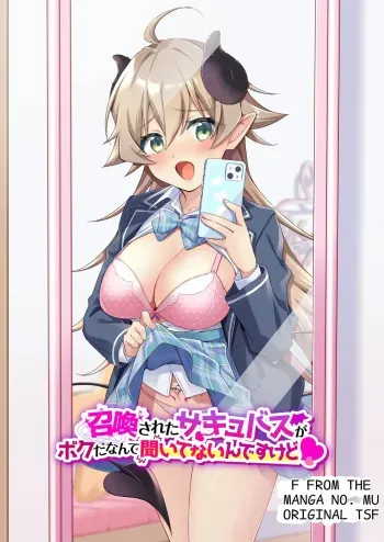 I didn't hear that I was the summoned succubus manga cover