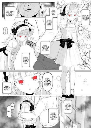 [Inchore] Lolita-kei Fashion Muchi Loli-kko Minuki Gansha | Innocent Loli Girl in Lolita Fashion Spotted and Stained [English] manga cover