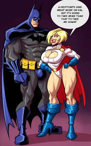[Fontez] Meet the Batman (Batman x PowerGirl) (HD) manga cover