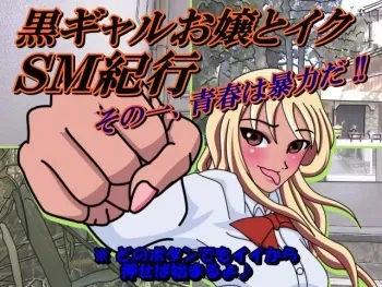 [Tanakaya] Kuro Gal Ojou to Iku SM Kikou - Sonoichi Seishun wa Bouryoku da!! manga cover