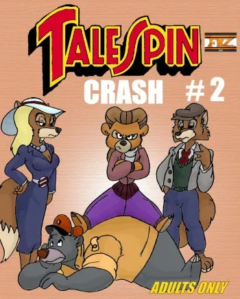 [FBZ] Crash #2 (Tail Spin) manga cover