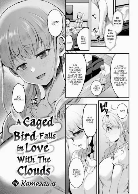 A Caged Bird Falls in Love With the Clouds manga cover