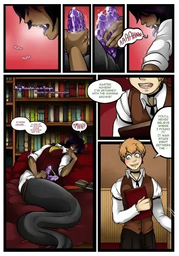 [DarkChibiShadow] My Master is a Naga [Do Not Update] manga cover