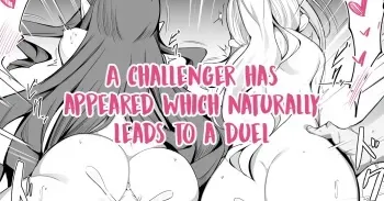 A Challenger Has Appeared Which Naturally Leads To A Duel | Chousensha ga Arawareta - Shizen na Nagare de Kettou manga cover