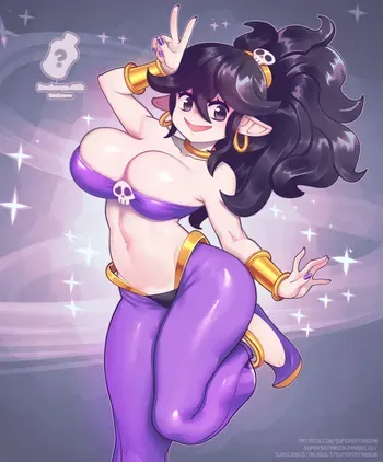 [Supersatanson] Booboom Milk: Half-Genie Hex Maniac manga cover