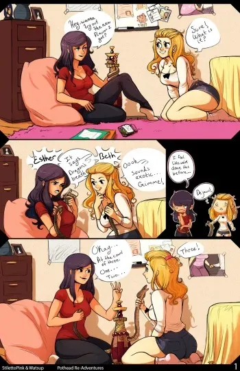 [StilettoPink, watsup] Pothead Re-Adventures [Ongoing] manga cover