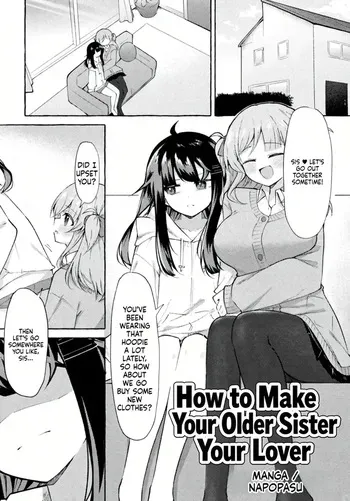 How to Make Your Older Sister Your Lover manga cover