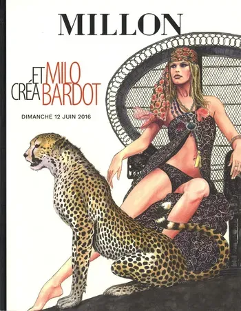 [Milo Manara] Et Milo Créa Bardot [French] manga cover