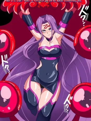 Rider-san wa Eroi + Rider VS HENTAI Onii-san Ma no Henkei Chinpo | Rider is so lewd + Rider vs Perverted guy and his diabolic transforming dick manga cover