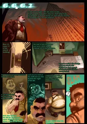 GGG2 (gay gangster ghosts) manga cover
