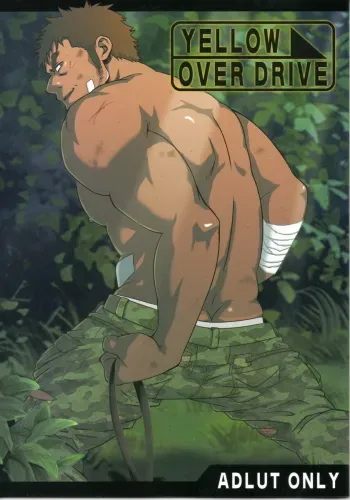 YELLOW OVER DRIVE manga cover