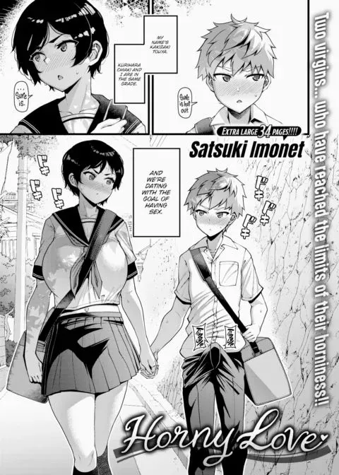 Horny Love manga cover