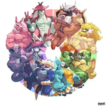 [Voviat] Color Wheel Challenge manga cover