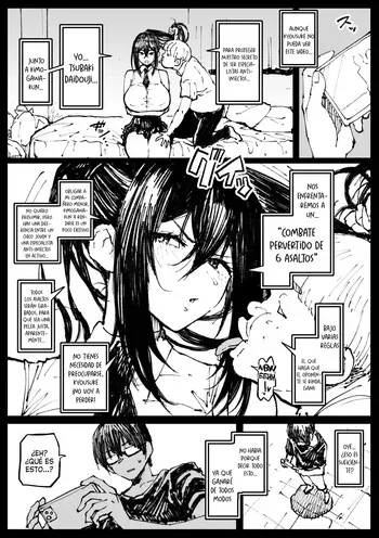 [Ahemaru] 6-ban Shoubu Tsubaki | Tsubaki en un combate de 6 asaltos [Spanish] [Traducciones Necesarias] manga cover