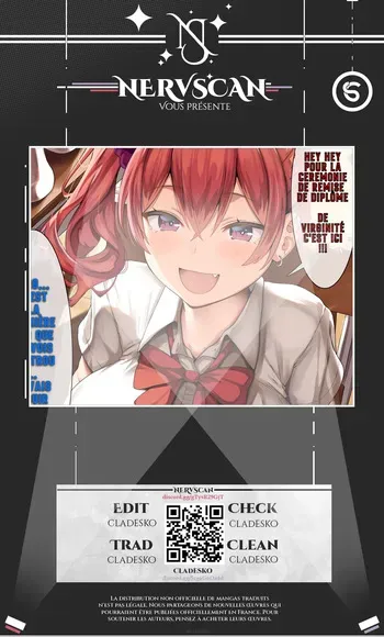 [Belko] Paizuri Doutei Sotsugyoushiki [French] [nervscan](cladesko) manga cover