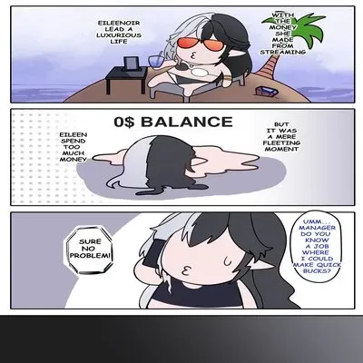Eileennoir Secret Side Job [Original] manga cover