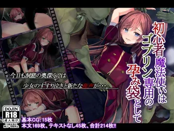[Ranpakudou (Sugita Ranpaku)] Shoshinsha Mahoutsukai wa Goblin Snyou no Harami Bukuro to Shite manga cover