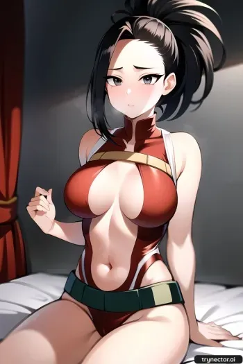 Momo Yaoyorozu - My Hero Academia [AI-Generated] manga cover