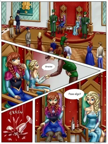 [Spacefur] Bimbofication Sisters | Hermanas bimboficadas (Frozen) (Spanish) manga cover