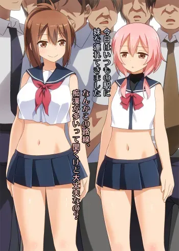 [Umenomi Gahou (Umekiti)] Shimai no Shokushu Chikan Nikki manga cover