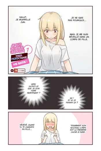 [RudySaki] Je suis devenue une fille mais personne me baise ! #1 [La Sainte Perv'] manga cover