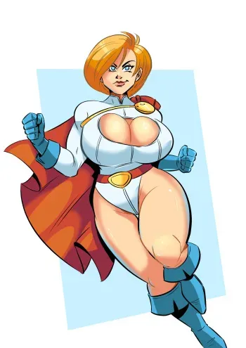 [Glassfish] Power Girl x Fisher [WIP] manga cover
