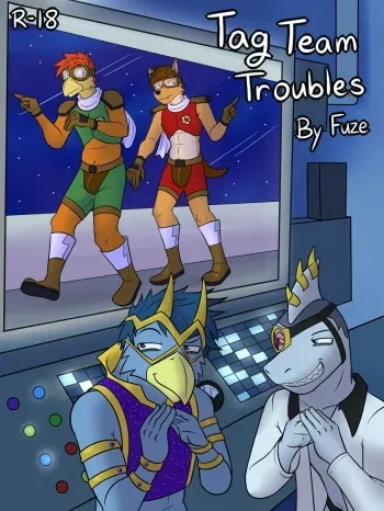 Tag Team Troubles manga cover