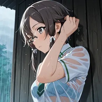 【ちよ@】【ﾘｸｴｽﾄ】SAO 詩乃×和人 (148710389) [AI Generated] manga cover