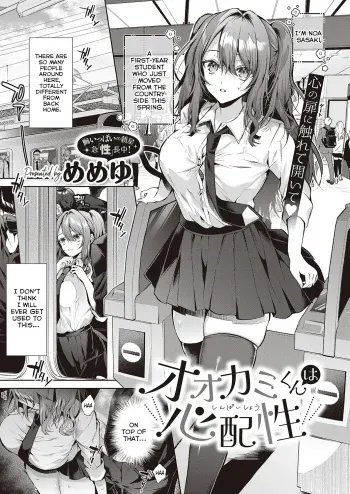 Ookami-kun wa Shinpaisei | The Wolf Is a Worrywart manga cover