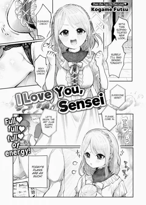 I Love You, Sensei manga cover