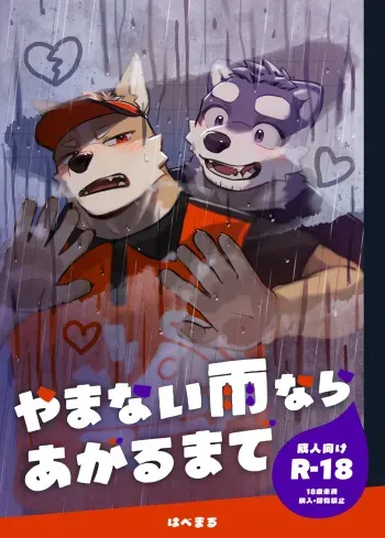 If the rain won't stop, I'll wait until it clears up manga cover
