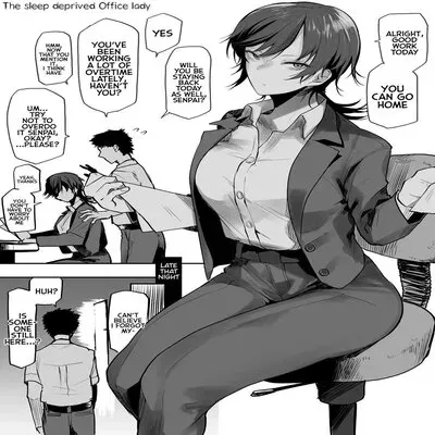 The Sleep Deprived Office Lady [Original] manga cover