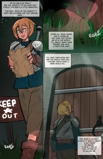 [Emboquo] Captured by the Terror of the Dark Forest! Remastered manga cover