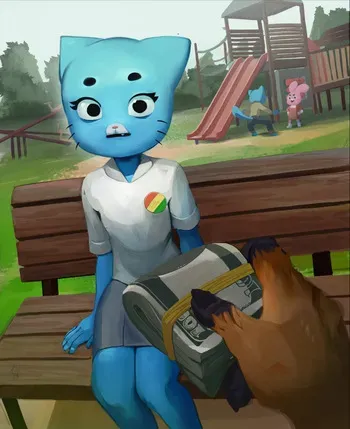 [Matchattea] Night Shifts (The Amazing World of Gumball) manga cover