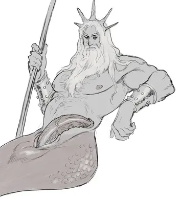 [Saagelius] The Merman manga cover