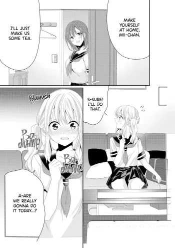[No Such Agency (Sinogi Asa)] Osananajimi wa Nikushoku-kei!? Kyou kara Shinchousa Yuri-ple | My Childhood Friend's a Go-Getter!? Our Height Gap Yuri Couple Story [English] [Noca Scans] [Decensored] manga cover