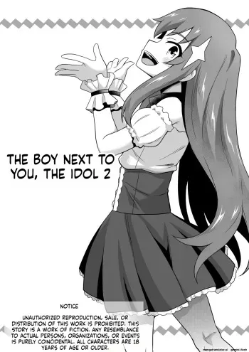 Idol no Kimi no Tonari no Boku 2 manga cover