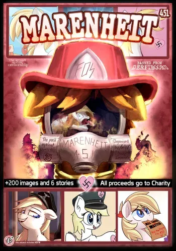 Marenheit 451 (My little pony) manga cover