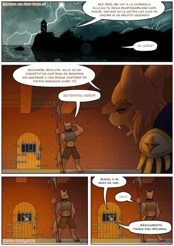 [Thecumrat] The Prisoner (Spanish) [Dogie Gamer] manga cover